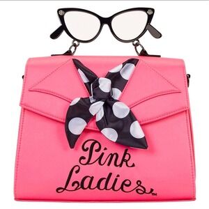 Grease pink ladies Loungefly purse  nwt
